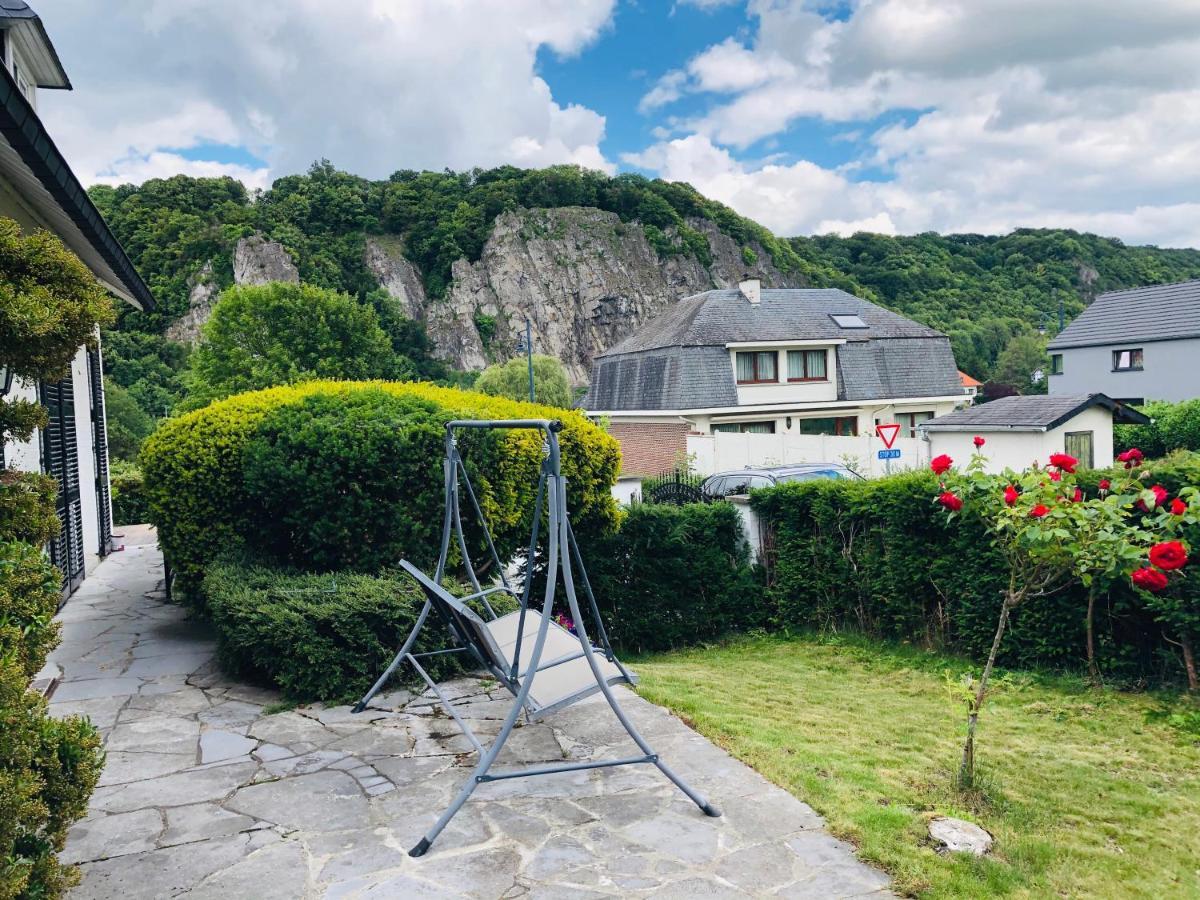 Ferienwohnung La Vue Sur Meuse De Wepion Namur  Exterior foto